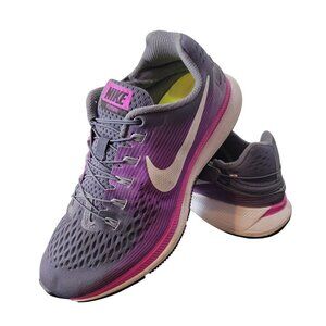 Nike Zoom Pegasus Women's Running Shoes Gray/Purple Size 6.5